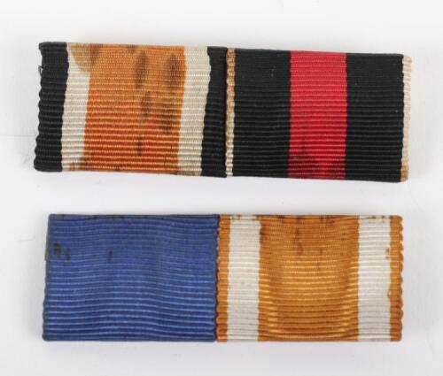 2x WW2 German Tunic Medal Ribbon Bars