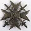 Third Reich Cased Spanish Cross with Swords in Bronze - 4