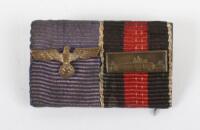 WW2 German Tunic Medal Ribbon Bar