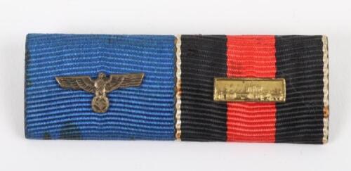 WW2 German Tunic Medal Ribbon Bar