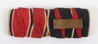 WW2 German Tunic Medal Ribbon Bar