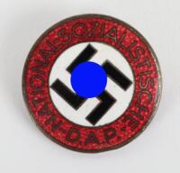 Third Reich NSDAP Party Badge by Gottlieb Friedrich Keck & Sohn Pforzheim