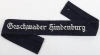 WW2 German Luftwaffe Geschwader Hindenburg Cuff Title