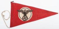 Scarce Early Third Reich SA (Sturmabteilung) Pennant