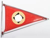 Third Reich NSDAP Car Pennant