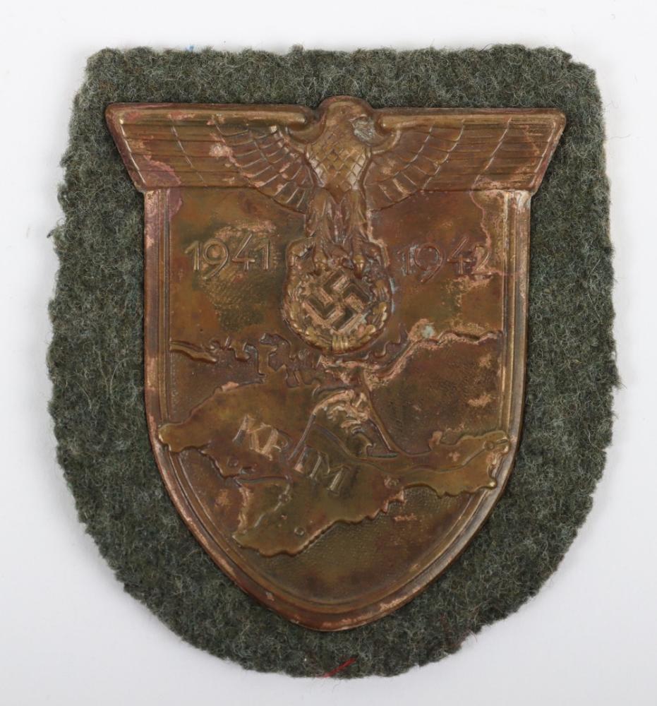 WW2 German Army / Waffen-SS Krim Campaign Shield