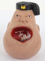 Allied WW2 Propaganda Benito Mussolini Caricature Ashtray