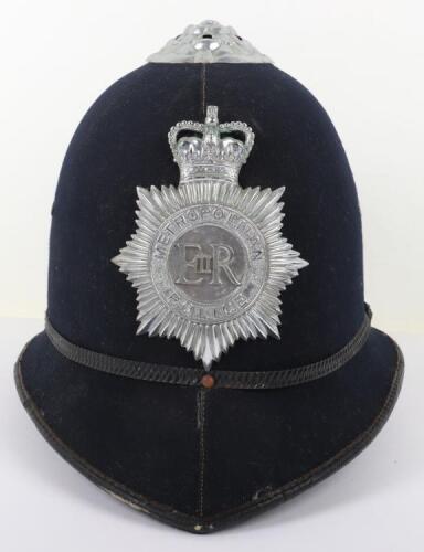 Obsolete Metropolitan Police cork helmet