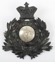 Rare Pre 1902 Victorian Ramsgate Police Helmet plate