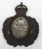 Surrey Constabulary Kings Crown Helmet Plate Pre 1935 - 2