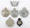 Six Obsolete Police Badges