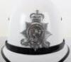 Isle of Man Police Ball Top White Helmet - 2