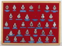 Collection of Thirty Two Obsolete Police Cap Badges