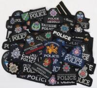 Collection of Obsolete British Cloth Police/Traffic Warden Patches