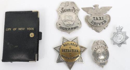 Obsolete USA Police Security Badges
