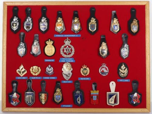 Collection of Obsolete Overseas Police Badges