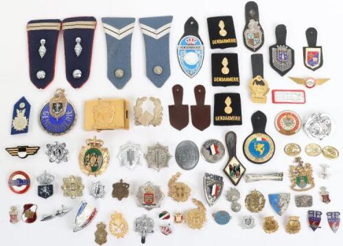 Quantity of Overseas Police Badges/shoulder boards