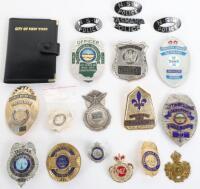 Collection of Obsolete Overseas Police Badges