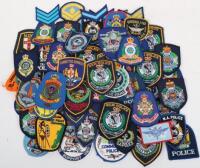 Collection of Obsolete Australian/New Zealand Police Cloth Badges