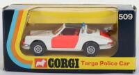 Corgi Toys Scarce Export 509 Porsche Targa 911S Police Car