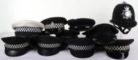 Selection of obsolete Police Peak Caps