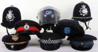 Quantity of Obsolete Mixed Police Caps and helmets