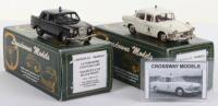 Two Lansdowne Hand built white metal Police Models