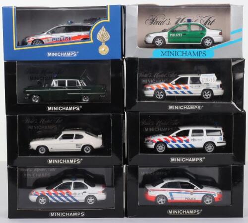 Mini Champs Police boxed models