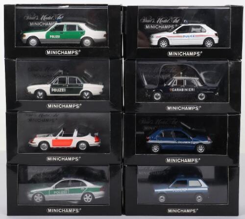 Mini Champs boxed Police models