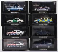 Mini Champs Police boxed models