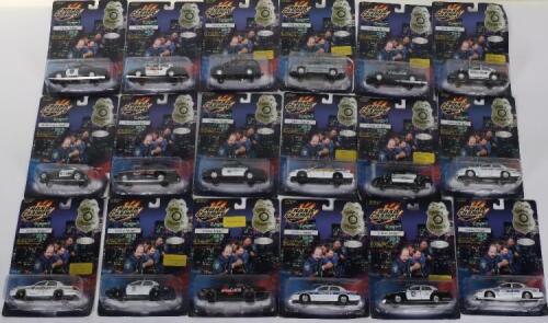Selection of Road Champs Carded police models