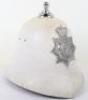 Brighton Police Ball Top White Summer issue Helmet - 3