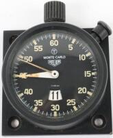 A Heuer Monte Carlo dashboard timer