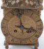 A 17th century style brass lantern clock - 9