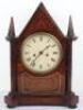 A fine 19th century Pugin style mantle clock, William Dobbie Falkirk