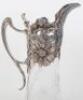 An Art Nouveau style silver and glass claret jug - 2