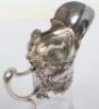 An Art Nouveau style silver and glass claret jug - 8