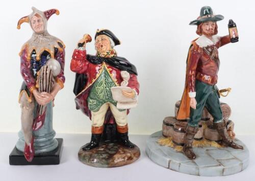 Three Royal Doulton figurines