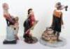 Three Royal Doulton figurines - 2