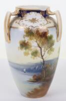 An early 20th century Japanese Noritake vase