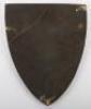 A good late 19th century heraldic metal shield - 6