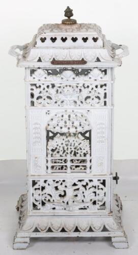 A Victorian cast iron Veritas Stove