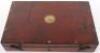 Two 18th century mahogany and brass gun boxes - 8