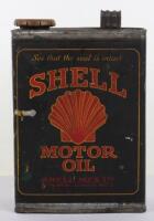 Scarce 1920’s Shell Motor Oil can with original cap