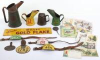 A selection of Market Porter enamel arm badges, with two Conductor badges