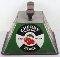 A Cherry Blossom Shoe Polish shoe shine box