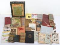 Mixed lot of motoring and cycling ephemera