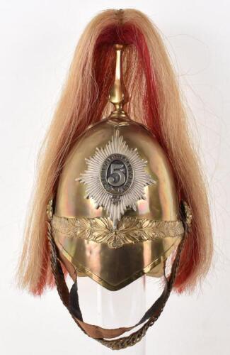 British 1871 Pattern 5th&nbsp;Dragoon Guards Troopers Helmet