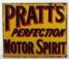 Pratts Perfection Motor Spirit enamel double sided sign - 6