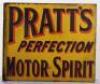 Pratts Perfection Motor Spirit enamel double sided sign - 4